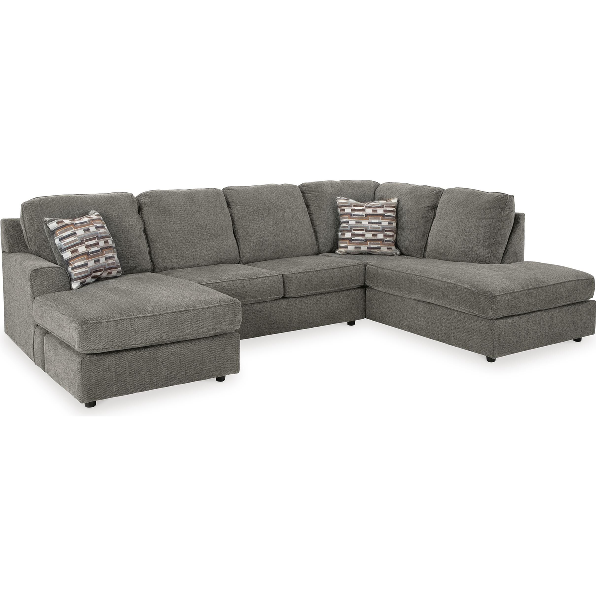 O'Phannon 2-Piece Sectional with Chaise in Putty