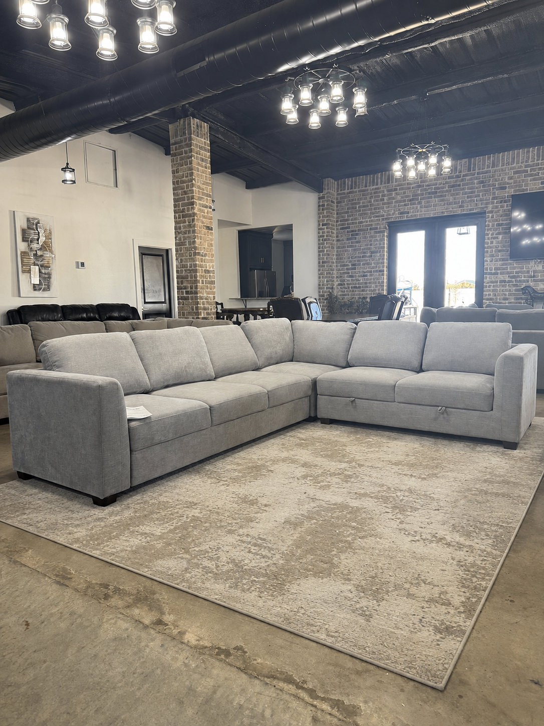 Thomasville Sleeper Sectional with Storage