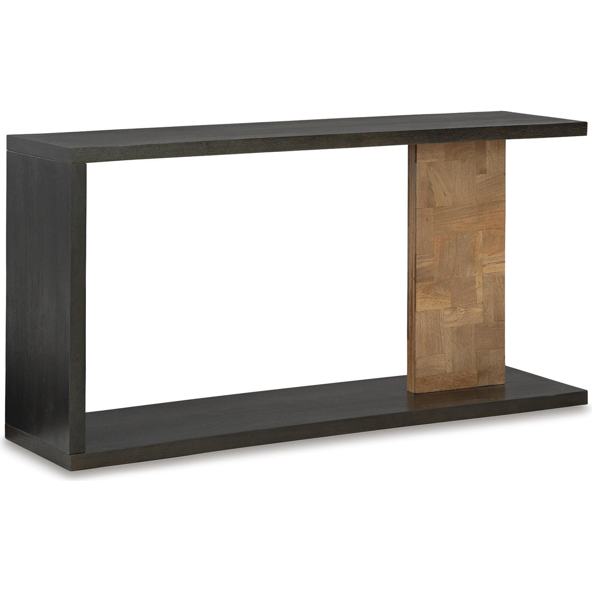 Camlett Console Sofa Table in Brown