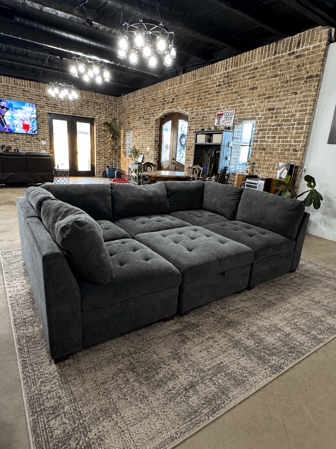 Dark Grey Tisdale Modular Sectional